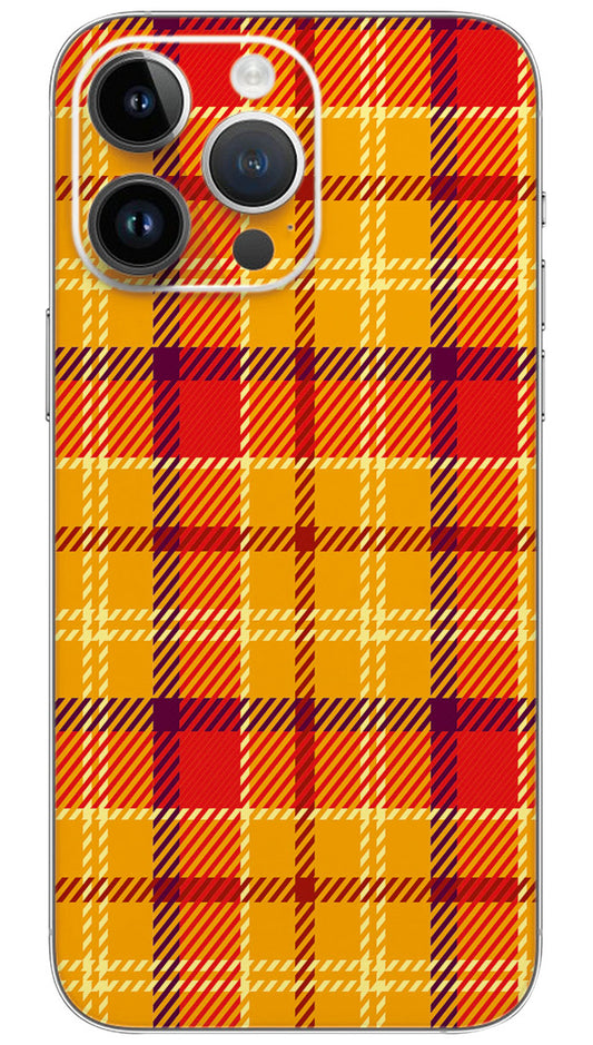 Scottish Tartan Plaid Seamless Pattern Mobile Skin Wrap  - PATTF0002