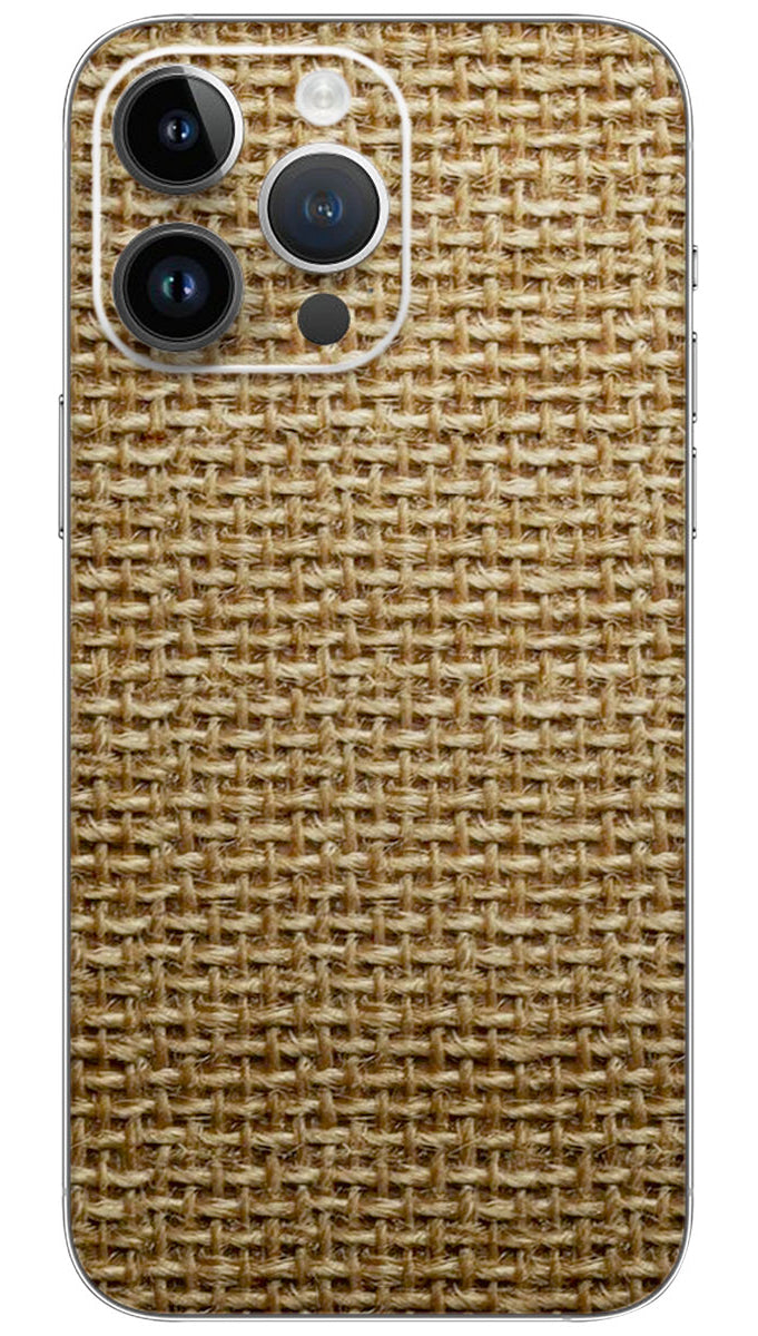 Rough carpet texture with dark color pattern Mobile Skin Wrap  - PATTF0006