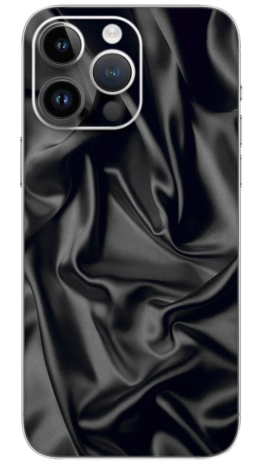 Black fabric pattern Mobile Skin Wrap  - PATTF0017