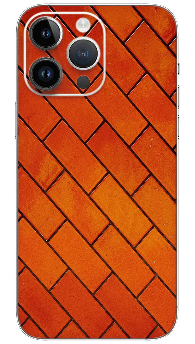 Red brick wall Mobile Skin Wrap  - PATTW0009