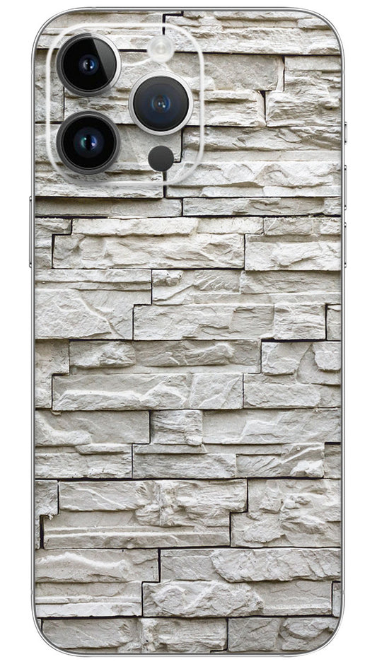 Stone Bricks Wall pattern Mobile Skin Wrap  - PATTW0012