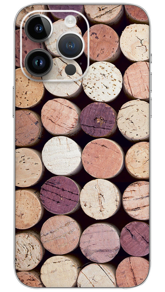 Wine corks pattern Mobile Skin Wrap  - PATTX0002