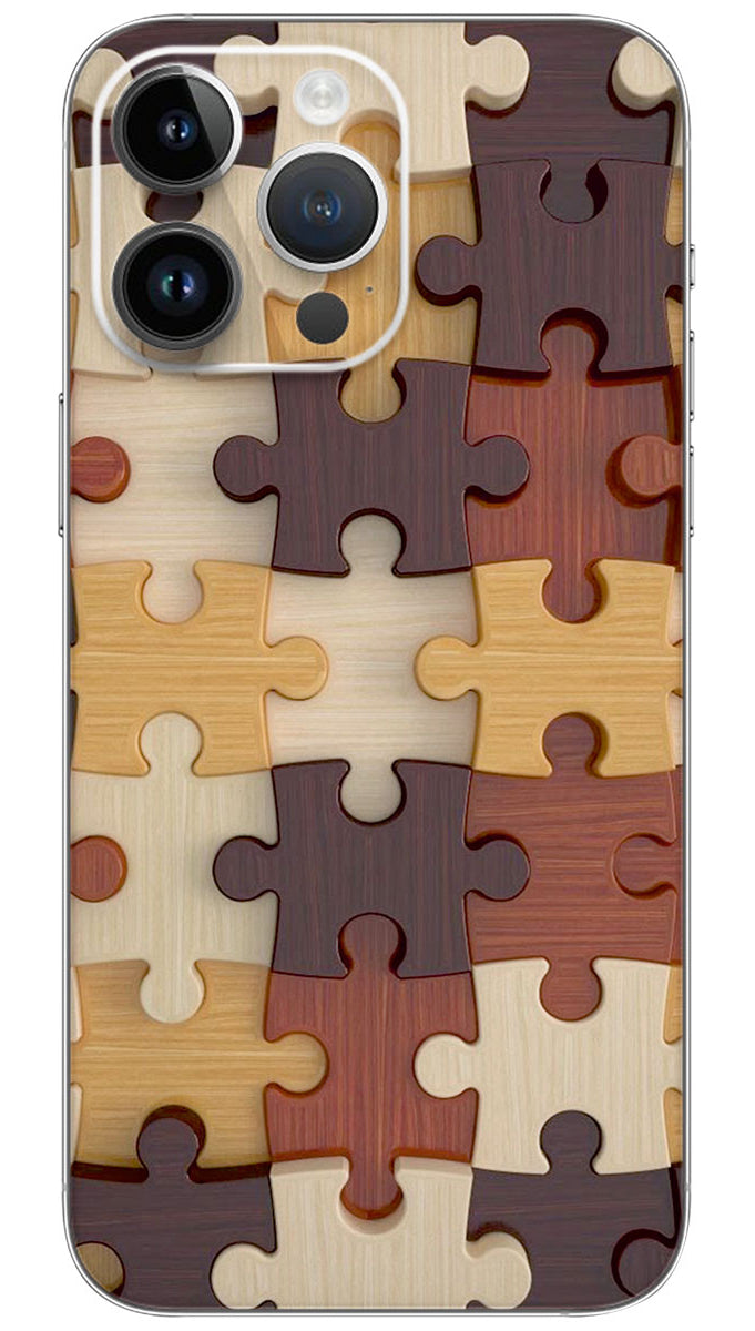 Puzzle pieces pattern Mobile Skin Wrap  - PATTX0015