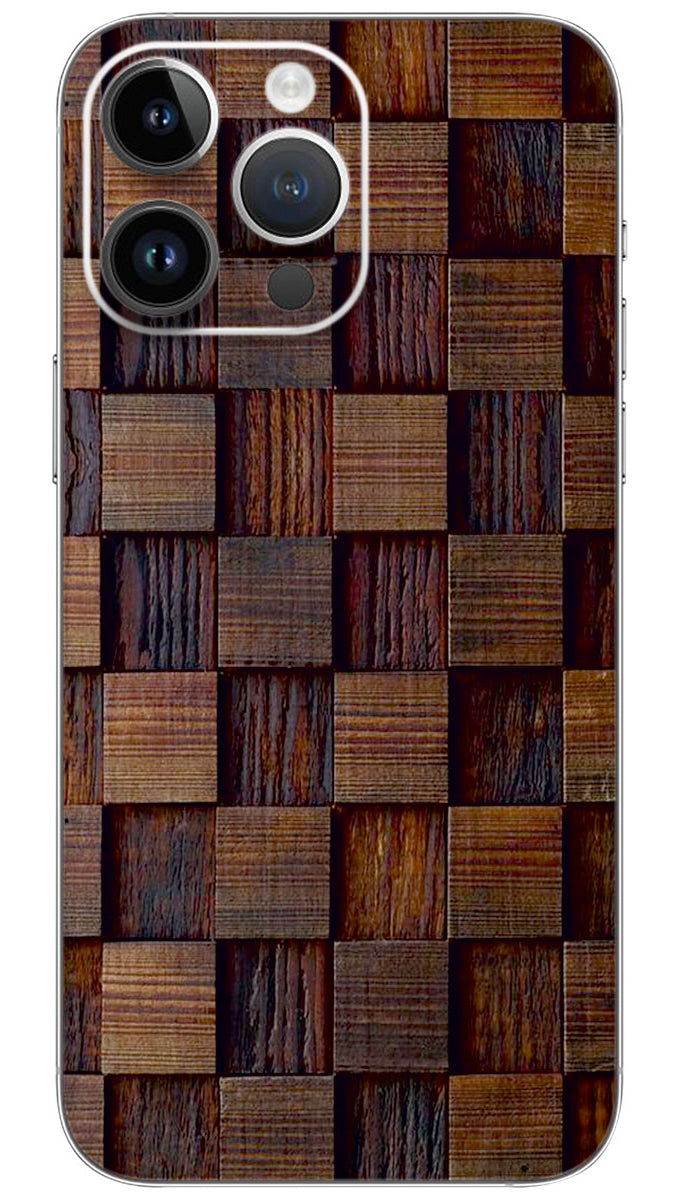 Wood Tile Texture pattern Mobile Skin Wrap  - PATTX0023