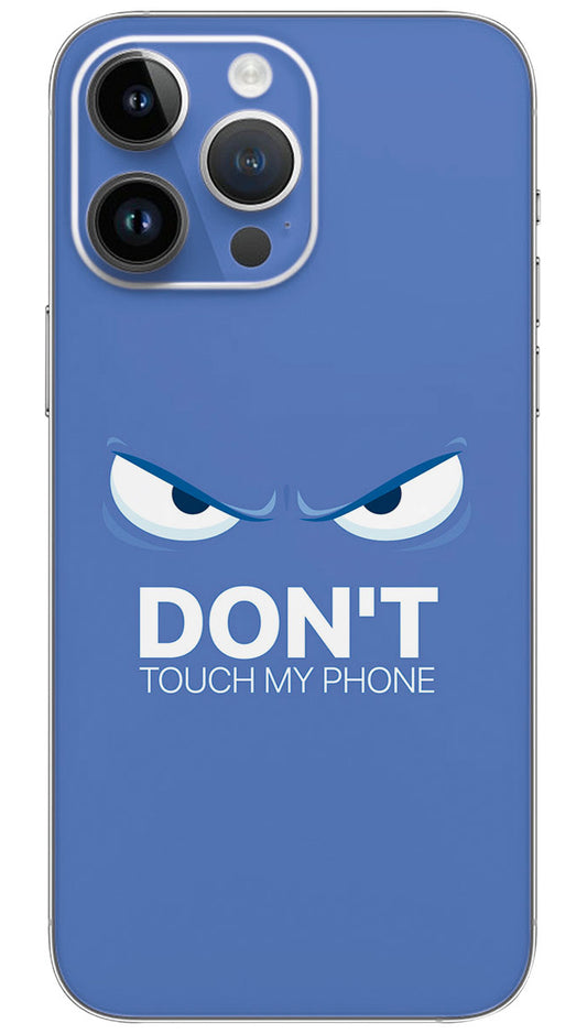 Dont touch my quotes  Mobile Skin Wrap  - QUOA0026