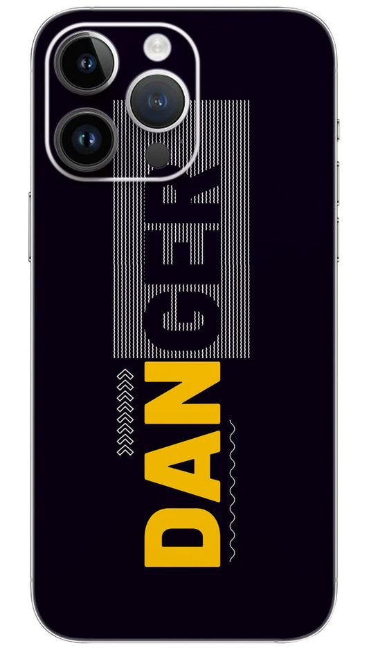 Danger quotes  Mobile Skin Wrap  - QUOA0104