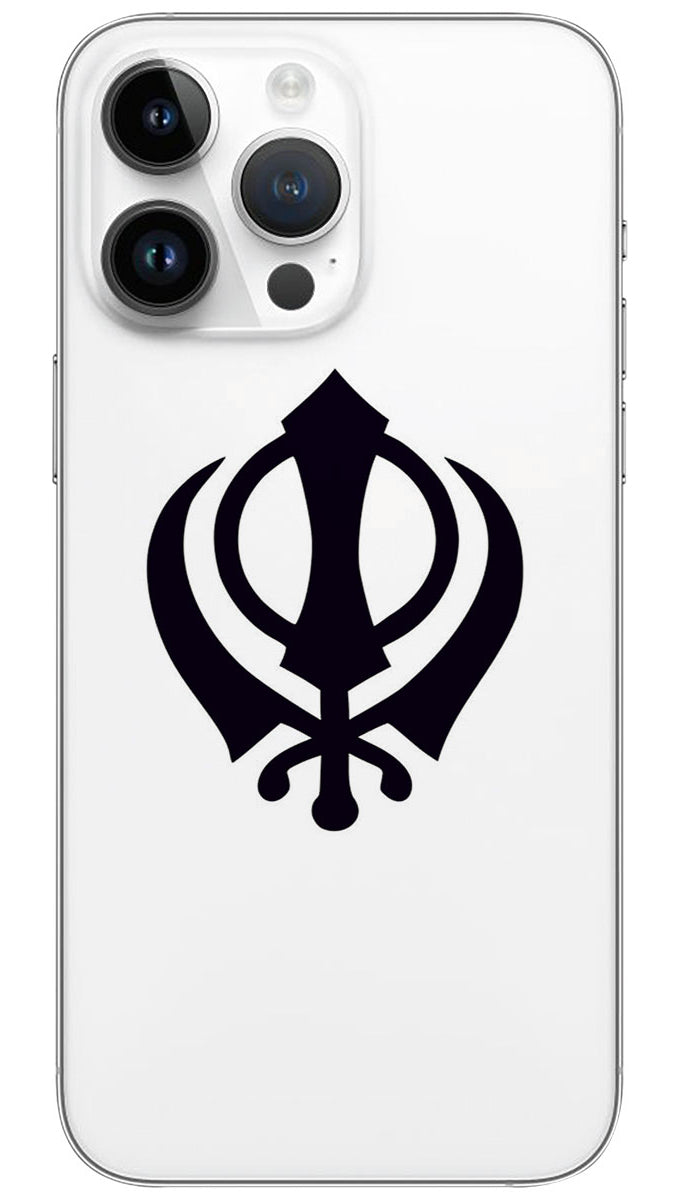 Sikh Religion Symbol Mobile Skin Wrap  - REAS0084