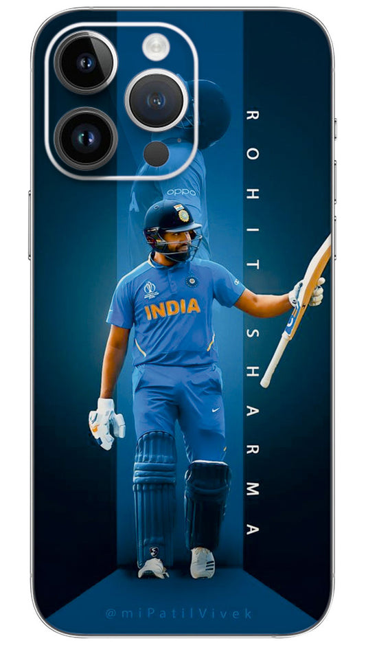 Caption rohit sharma sport Mobile Skin Wrap  - SPOR0072