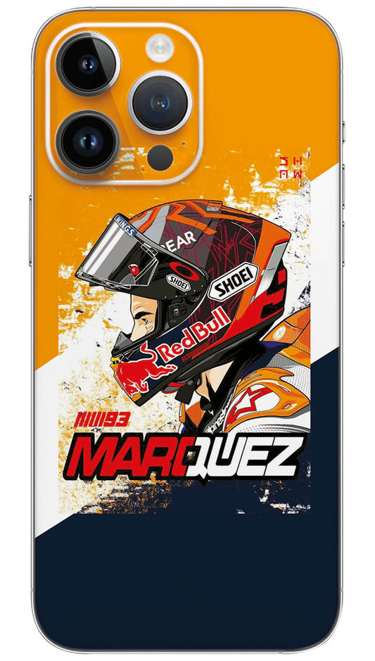 Moto gp art  Mobile Skin Wrap  - SPOR0087