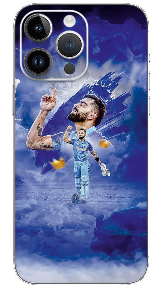 OLI PAINTING OF VIRAT KOHLI Mobile Skin Wrap  - SPOR0382