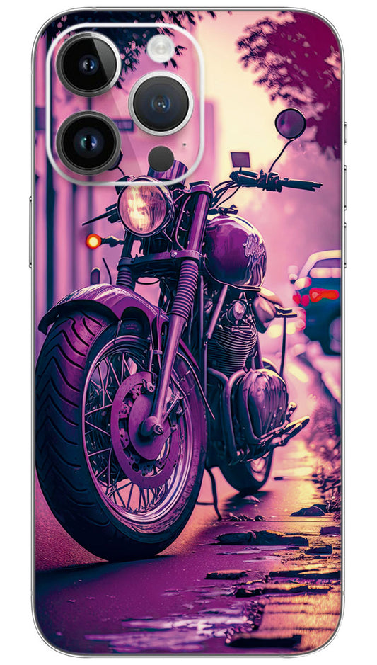 Classic Motorcycle ai bike Mobile Skin Wrap  - VEH0090