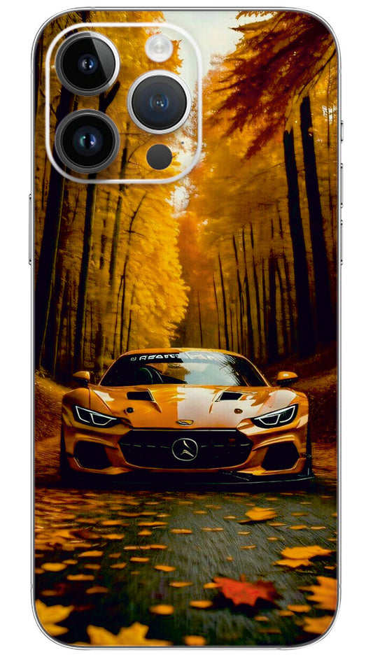 Mercedes AMG GT car Mobile Skin Wrap - VEH0142